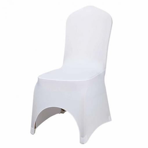 Housse chaise blanche